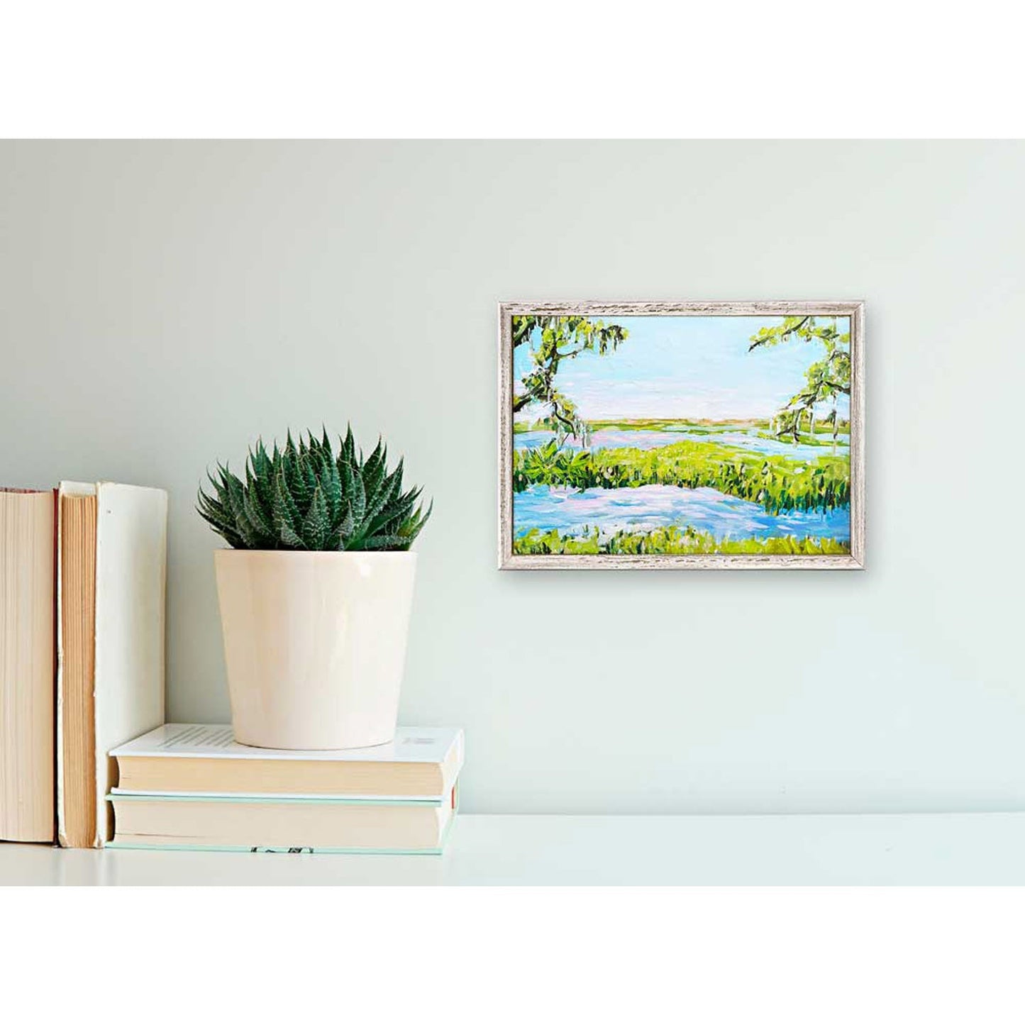Live Oak Marsh Mini Framed Canvas