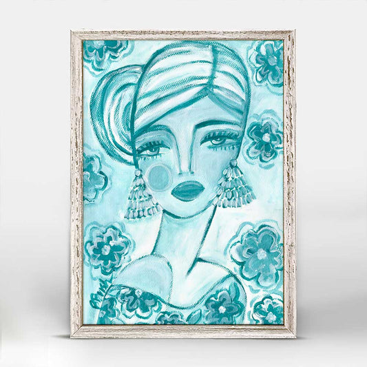 Lovely One - Beauty Within Mini Framed Canvas