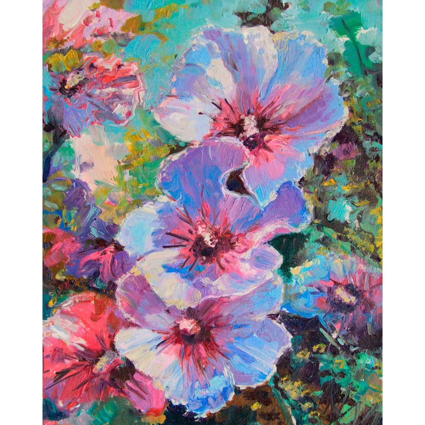 Rose Of Sharon Canvas Wall Art