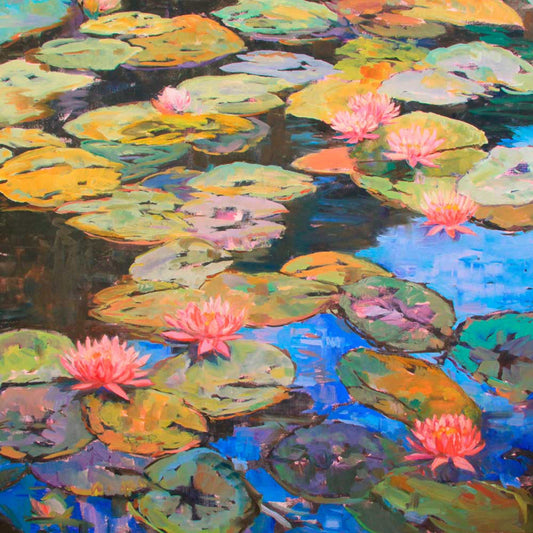 Water Gardens Canvas Wall Art
