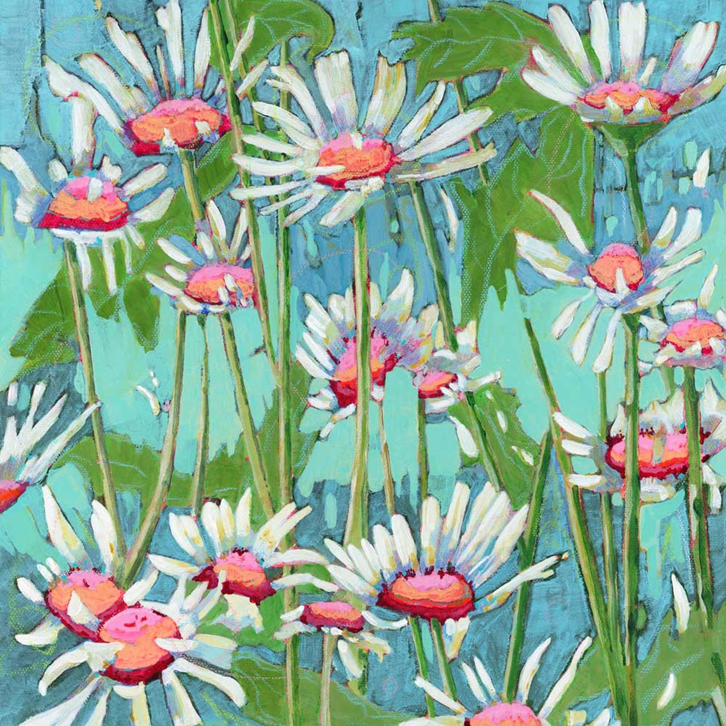 Daisy Daze Canvas Wall Art