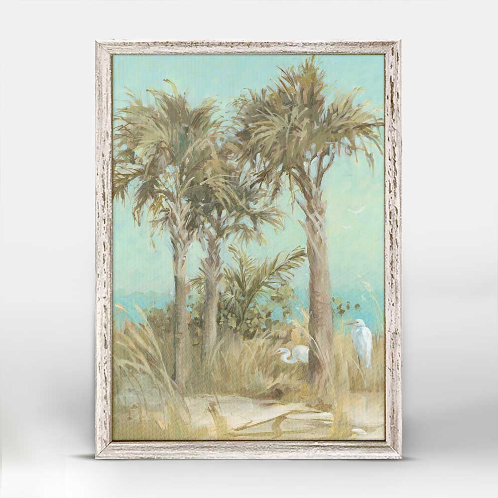 Captiva Mini Framed Canvas - GreenBox Art