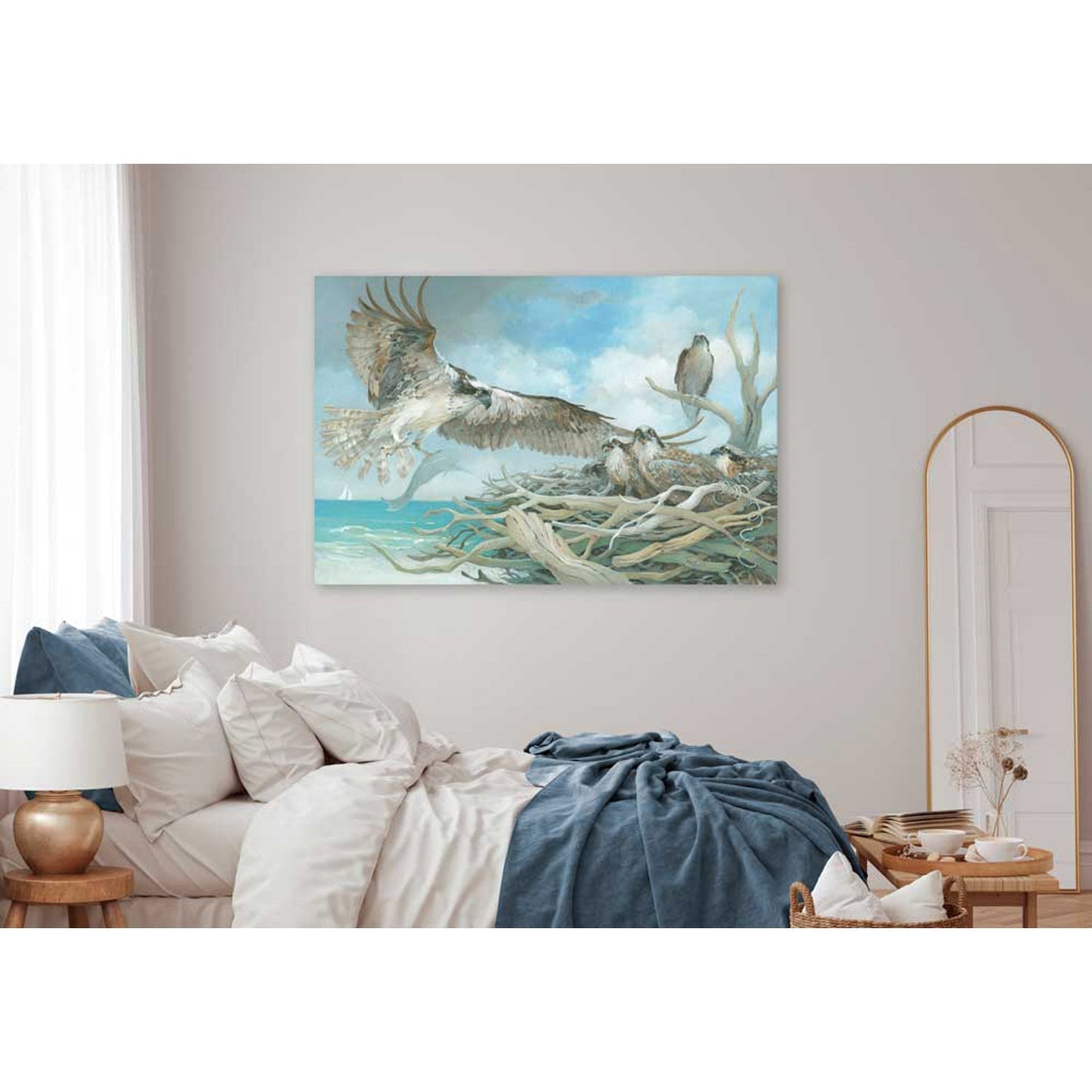 Osprey's Family Affair Canvas Wall Art