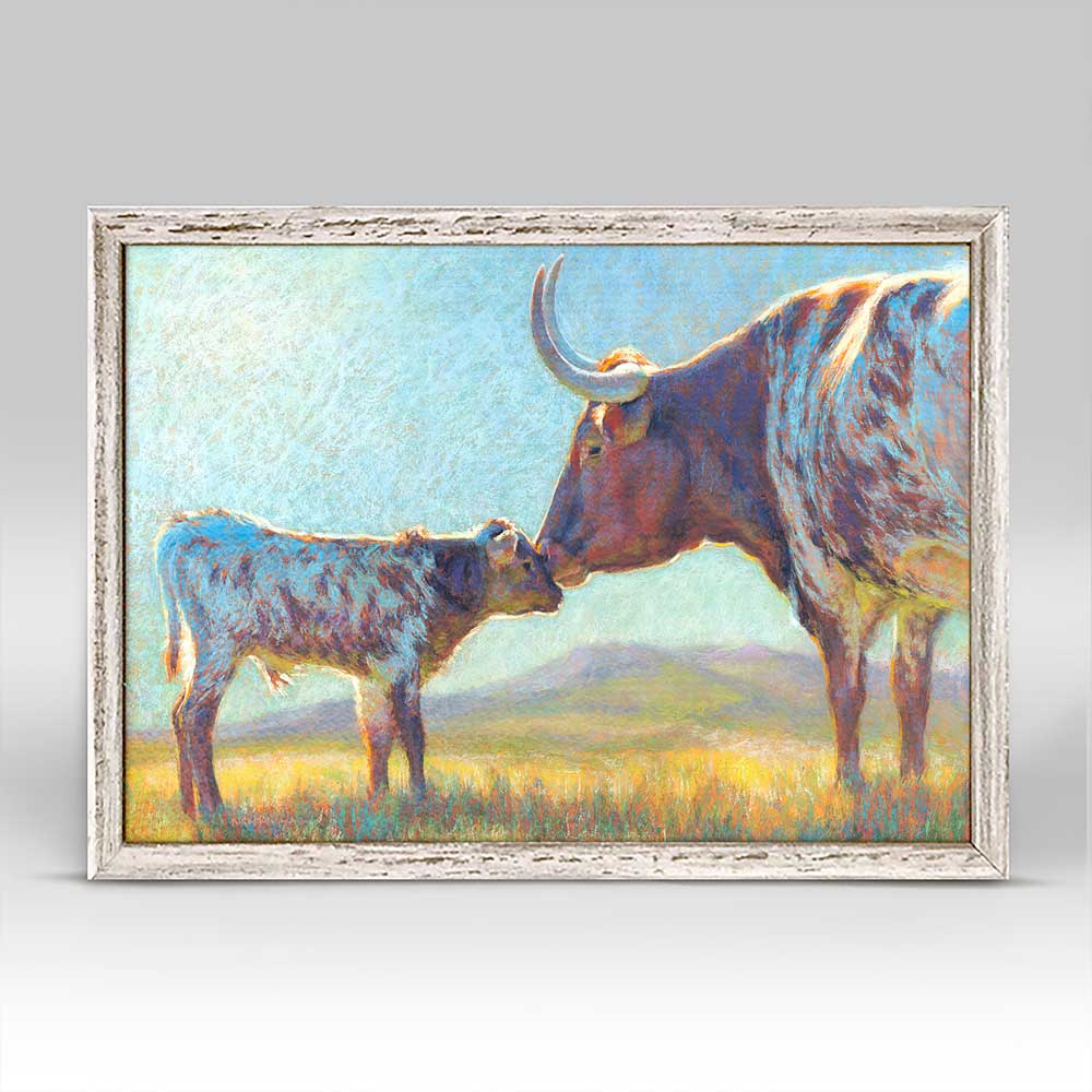 Pastoral Portraits - Through The Generations Mini Framed Canvas - GreenBox Art