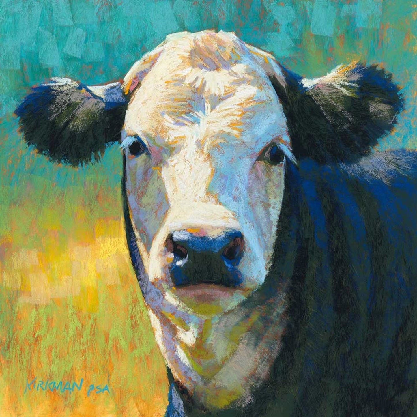 Pastoral Portraits - Lone Grazing Canvas Wall Art - GreenBox Art