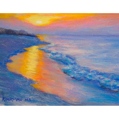 Serenity Sunset Canvas Wall Art