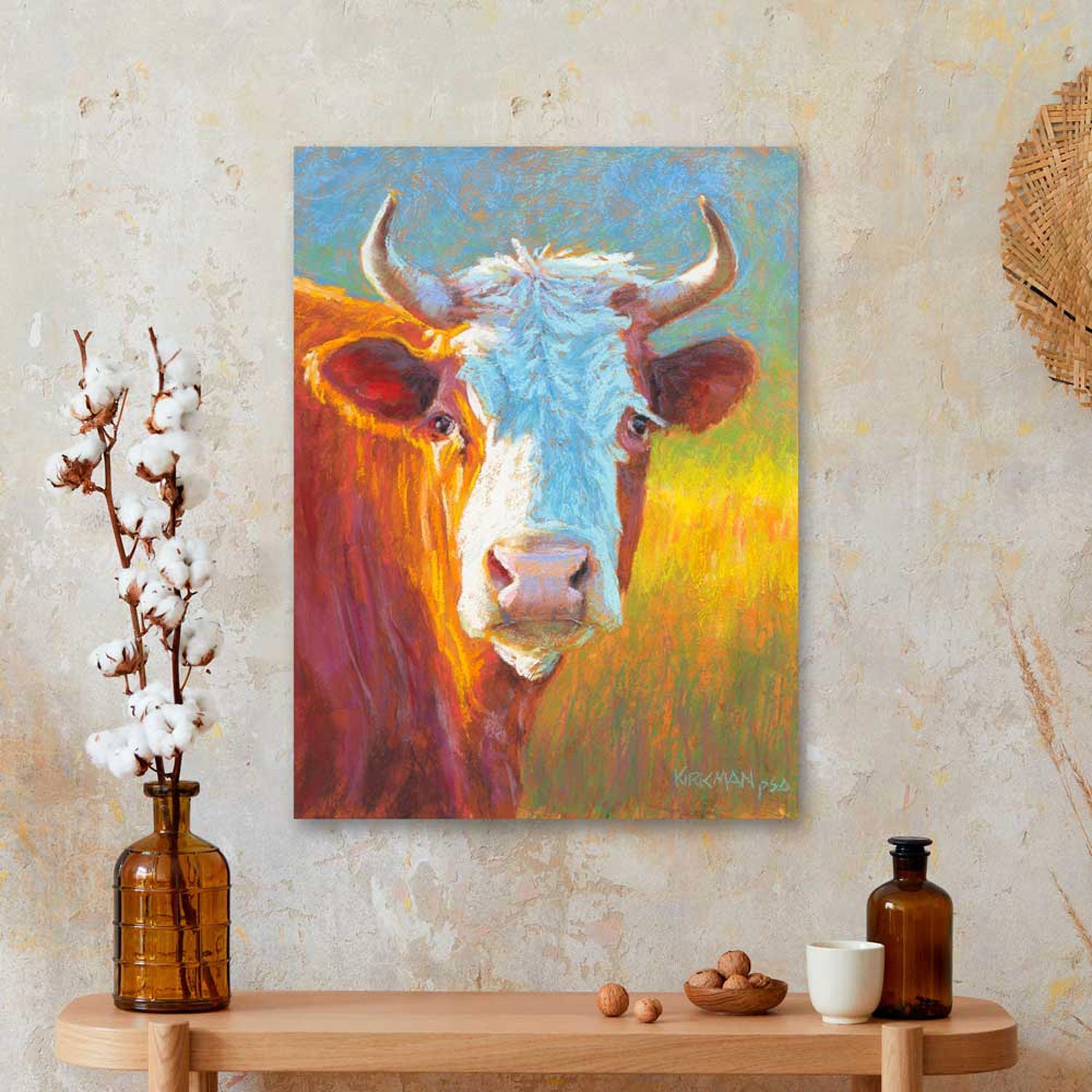 Pastoral Portraits - Rural Reverie Canvas Wall Art - GreenBox Art