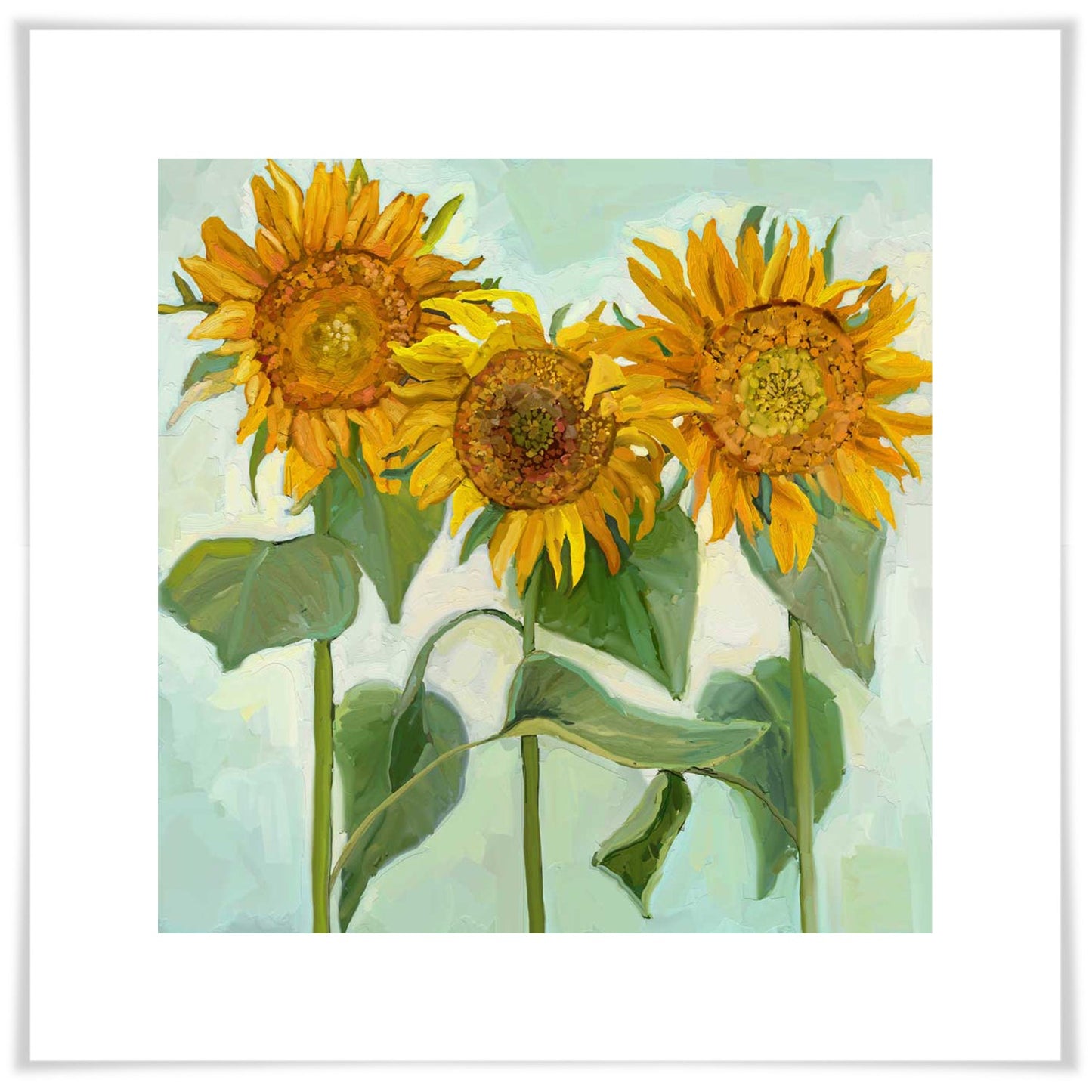 Sunflower Tranquility Art Prints