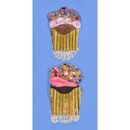 Cupcake Stack Canvas Wall Art