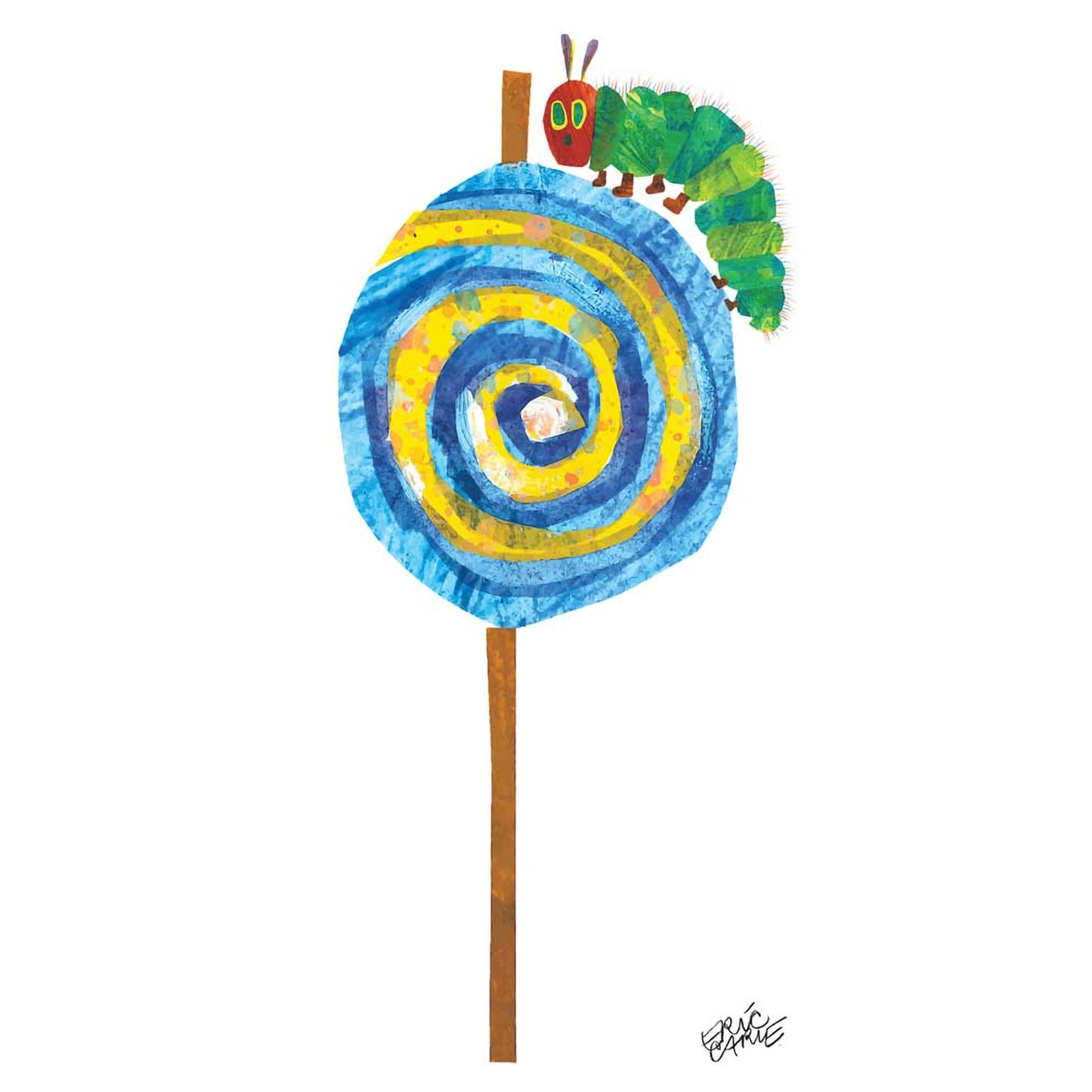 Eric Carle's Caterpillar Lollipop Canvas Wall Art