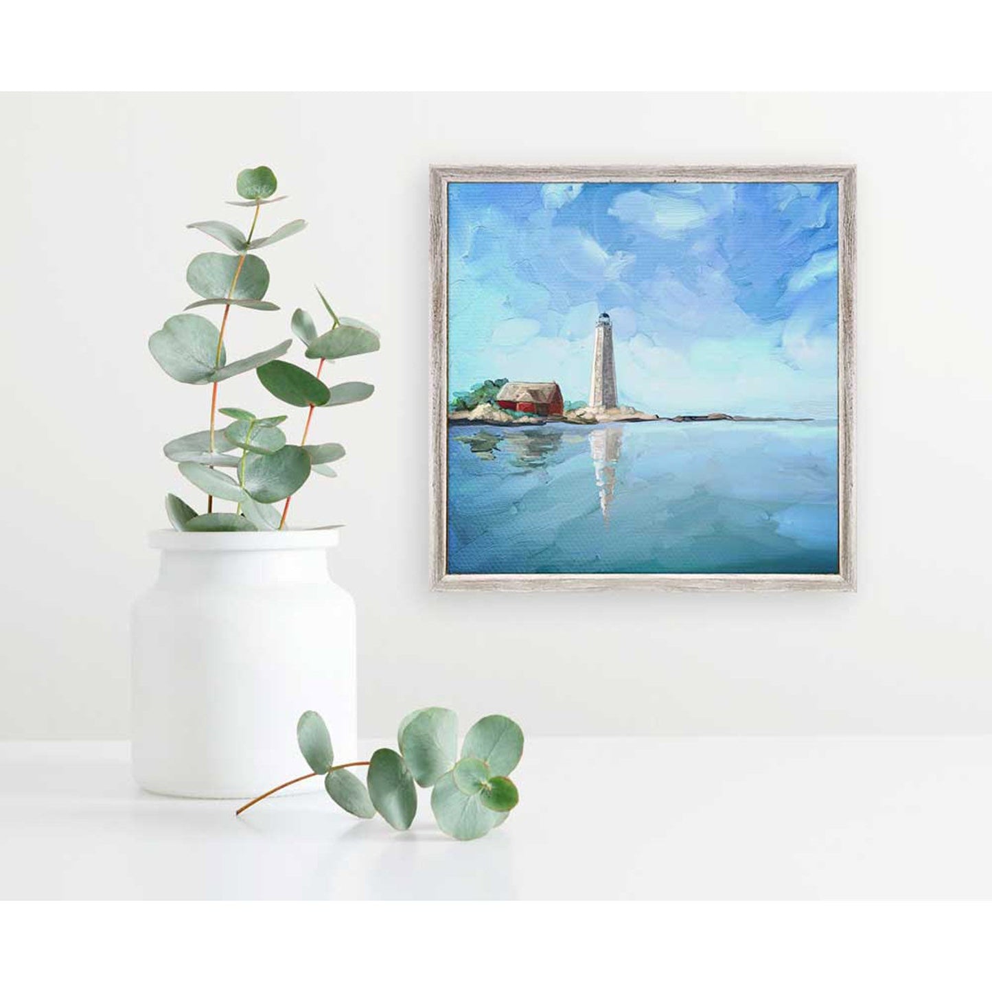 New Haven Mini Framed Canvas - GreenBox Art