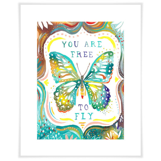 You Are Free To Fly Art Prints