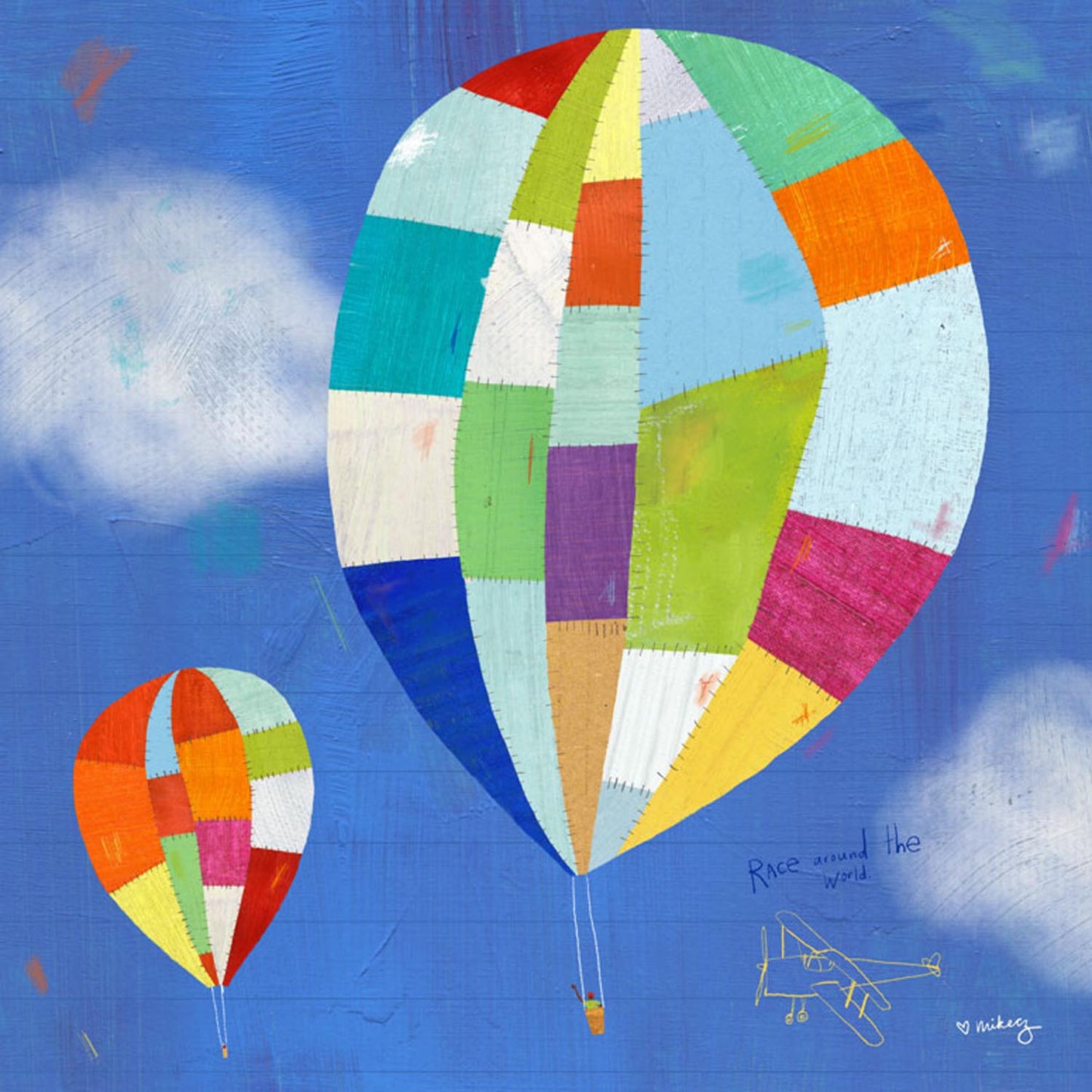 Up and Away Canvas Wall Art