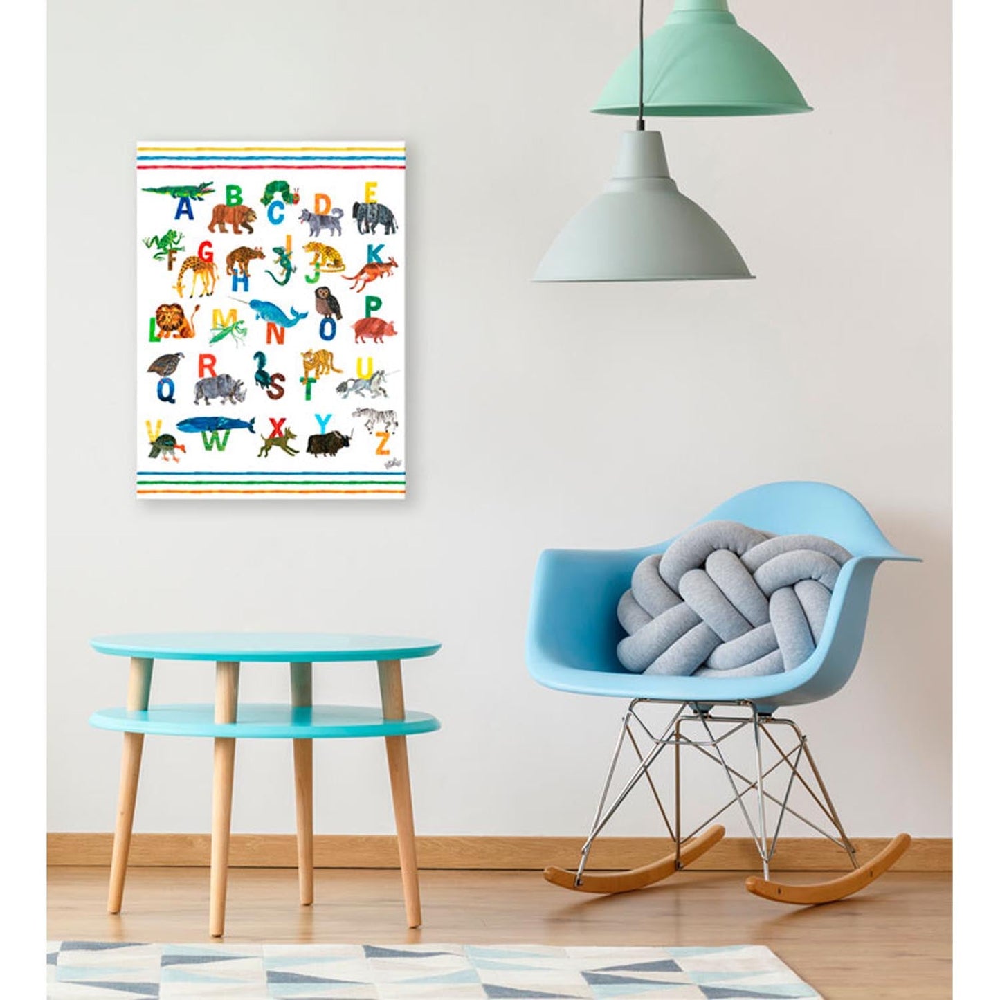 Eric Carle's ABC's - Boy Canvas Wall Art