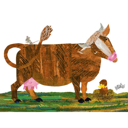 Eric Carle's Cow and Friends Canvas Wall Art
