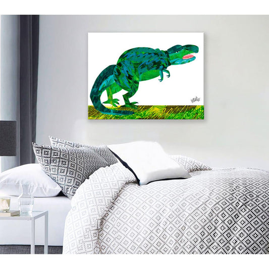 Eric Carle's Dinosaur Canvas Wall Art