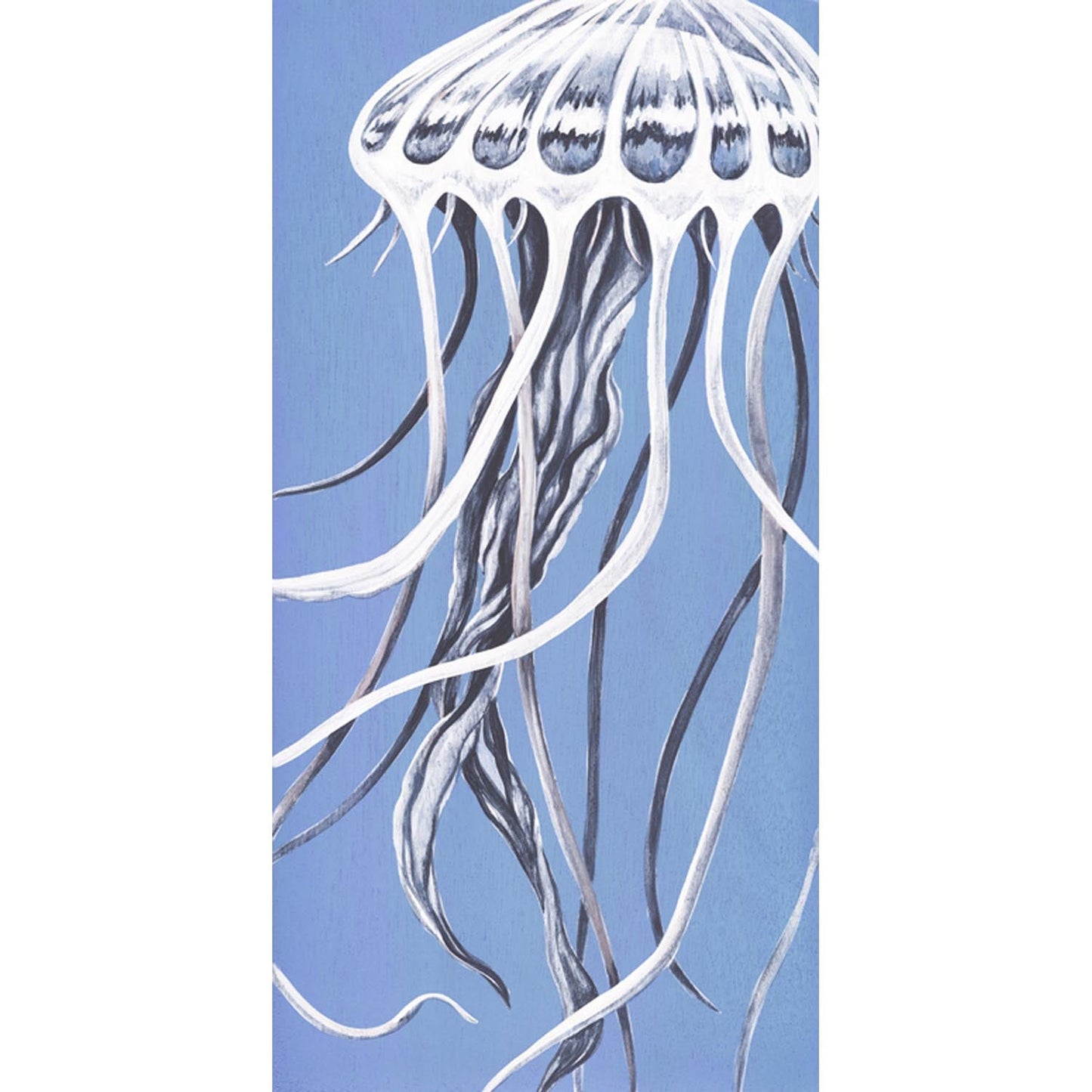 Lavender Jellyfish Canvas Wall Art