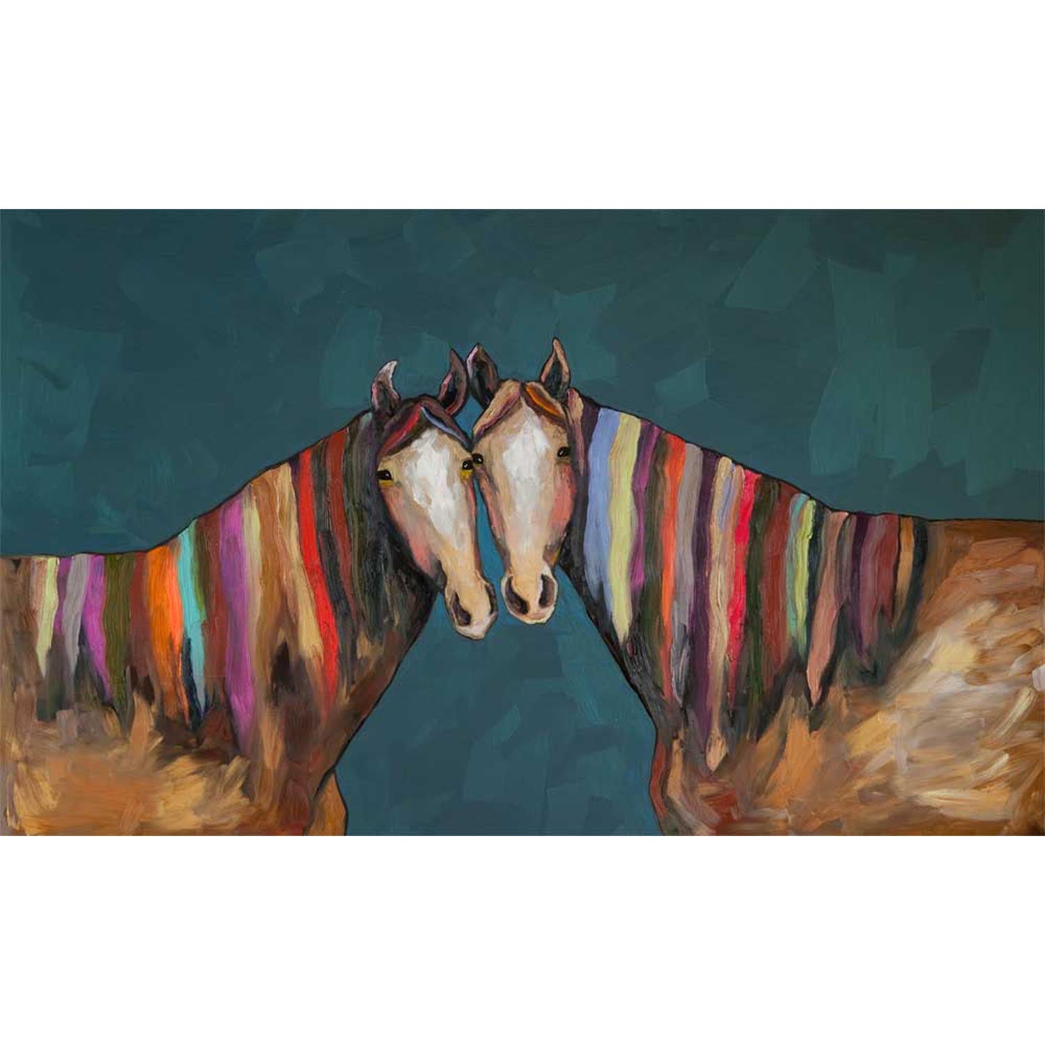 Manes of Color Canvas Wall Art - GreenBox Art