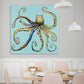 Bright Octopus Canvas Wall Art
