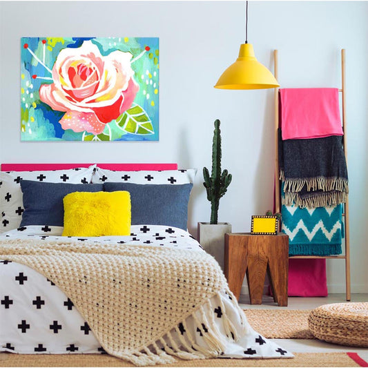 Lovely Rose Canvas Wall Art
