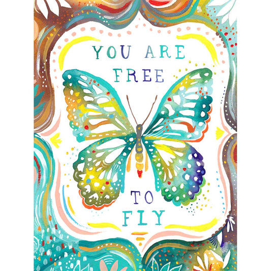 You Are Free To Fly Canvas Wall Art