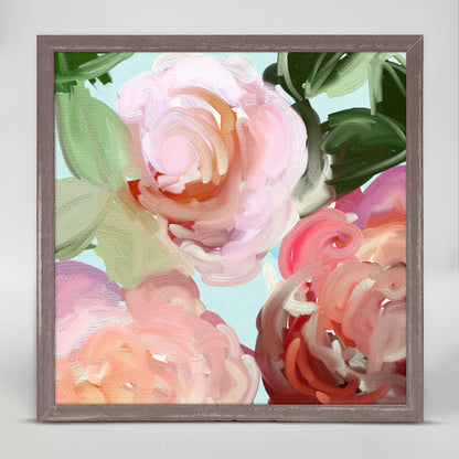 Traci's Flowers Mini Framed Canvas