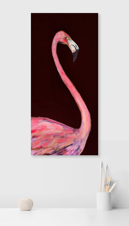 Flamingo Canvas Wall Art - GreenBox Art