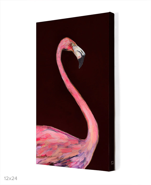 Flamingo Canvas Wall Art - GreenBox Art