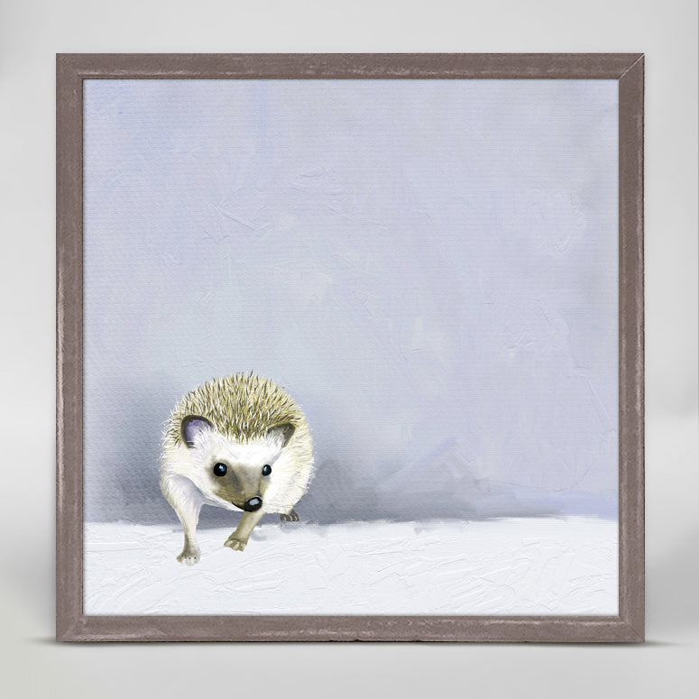 Baby Hedgie Mini Framed Canvas