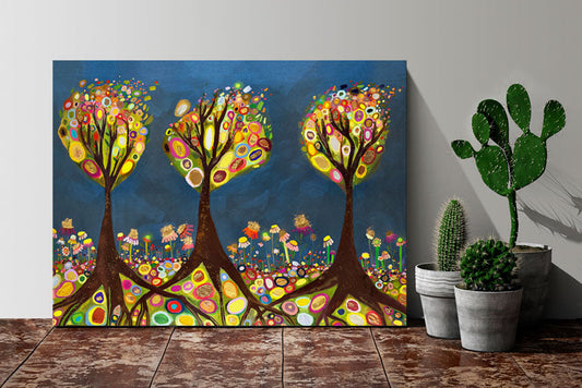Roots & Seeds Canvas Wall Art