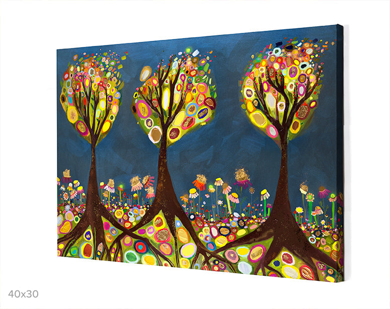 Roots & Seeds Canvas Wall Art - GreenBox Art