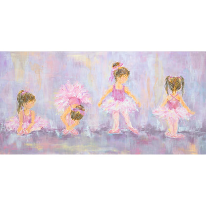 Little Dancers Canvas Wall Art