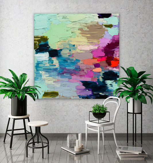 Clear Water Canvas Wall Art