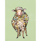 1 Woolly Sheep Canvas Wall Art