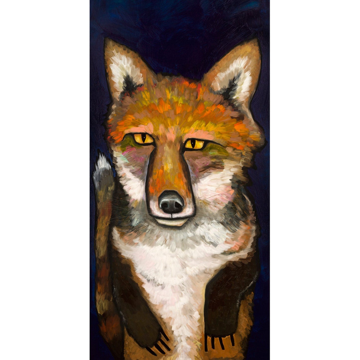 Super Fox Canvas Wall Art - GreenBox Art