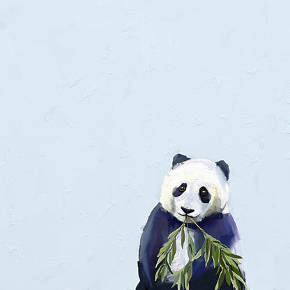 Baby Panda Cub Canvas Wall Art