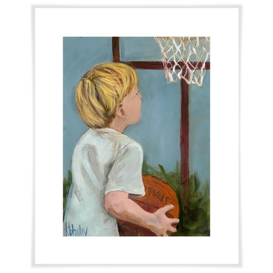 Lil' Basketball Star 2 Art Prints