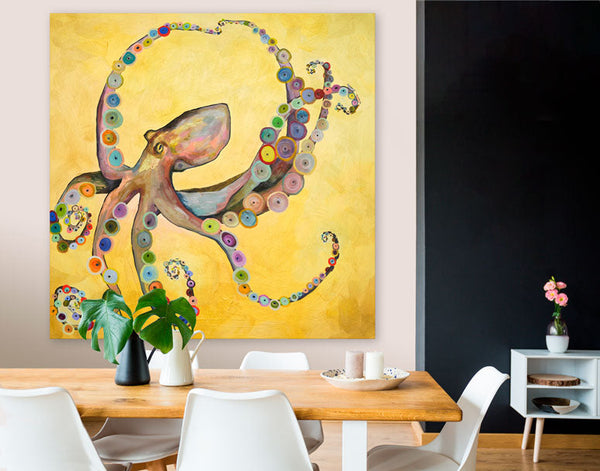 Octopus Wall outlet Art