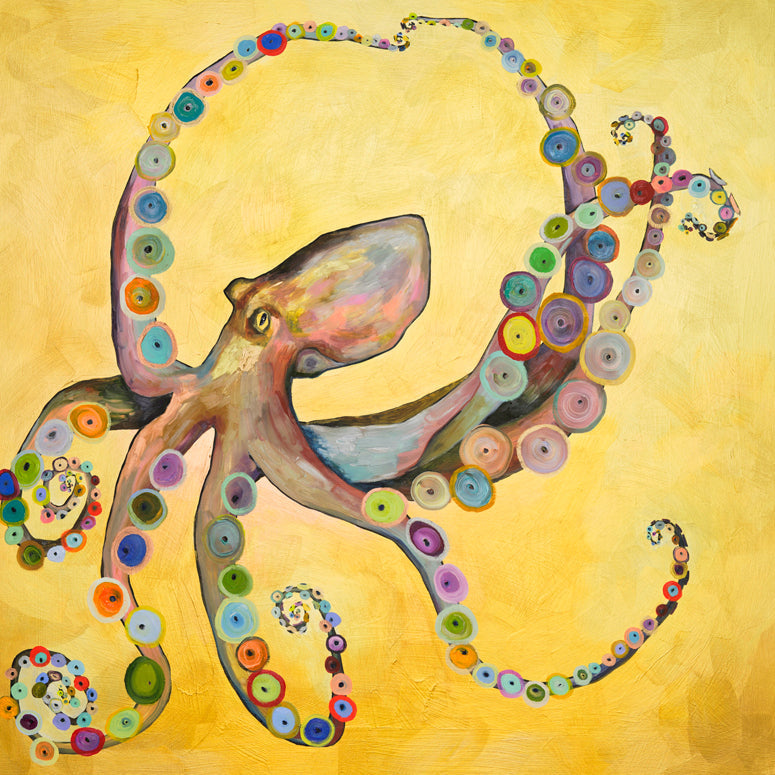Octopus Canvas Wall Art