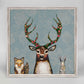 Fox, Buck & Hare - Floral Mini Framed Canvas
