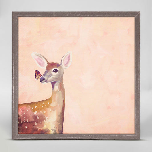 Deer Dreams Mini Framed Canvas - GreenBox Art