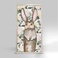 Forest Bunny - Floral Mini Framed Canvas