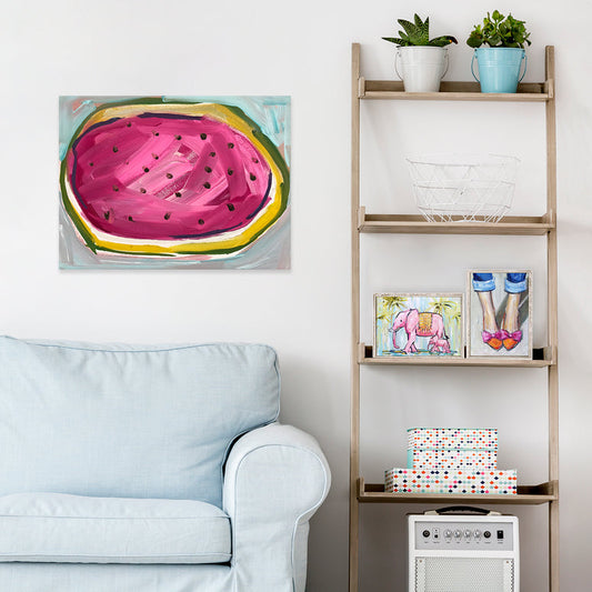 Juicy Watermelon Canvas Wall Art