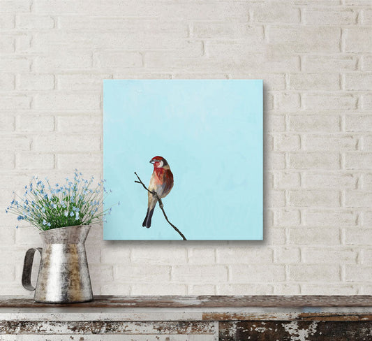 Peaceful Bird Canvas Wall Art - GreenBox Art