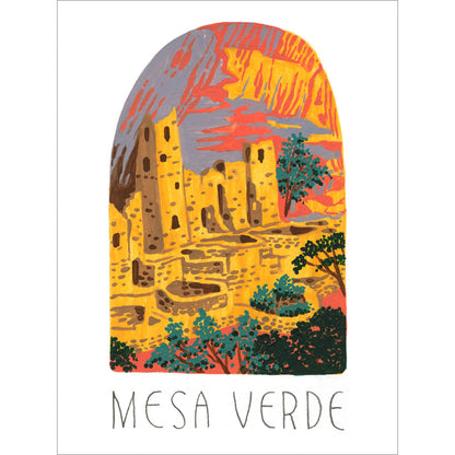 National Parks - Mesa Verde Canvas Wall Art - GreenBox Art