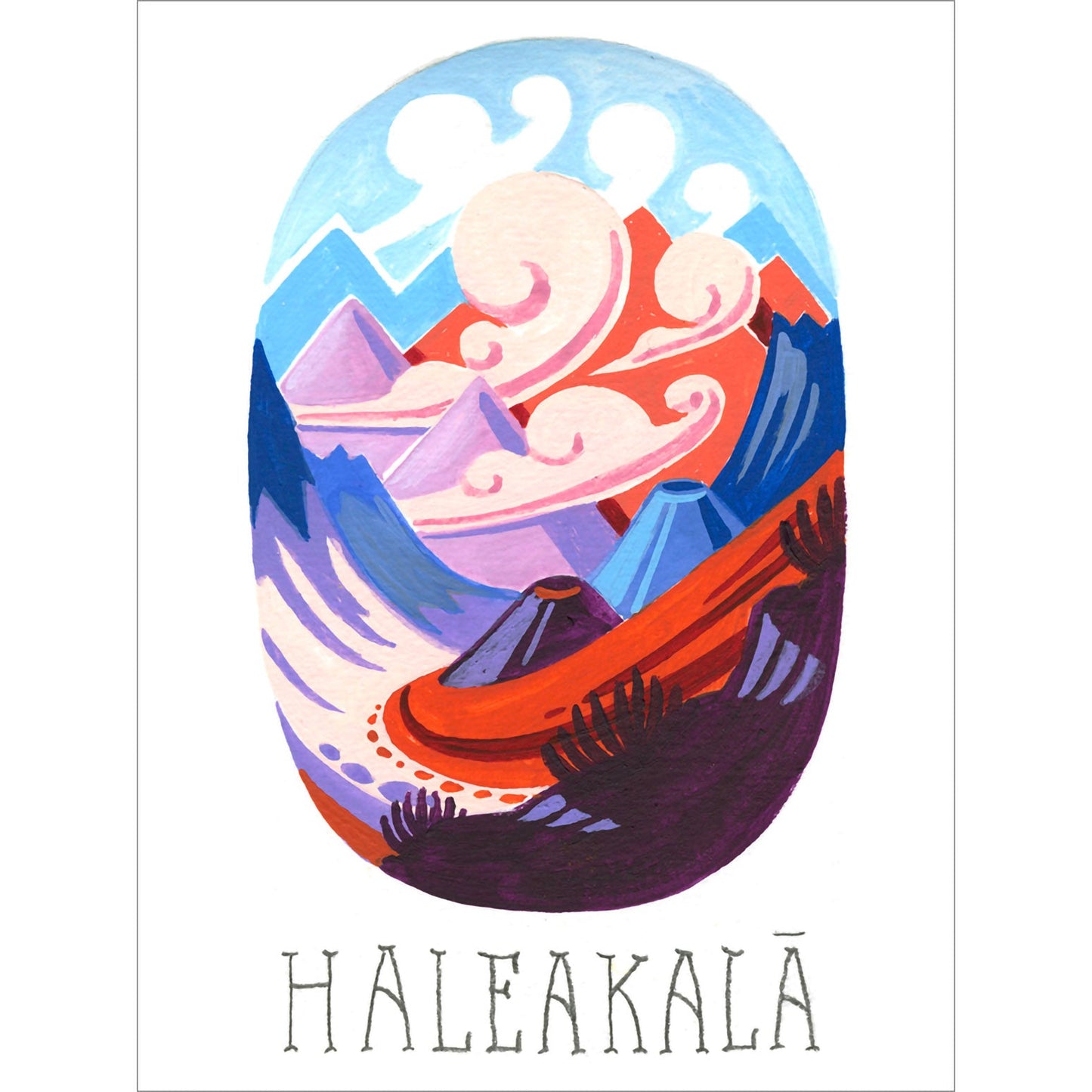 National Parks - Haleakala Canvas Wall Art - GreenBox Art