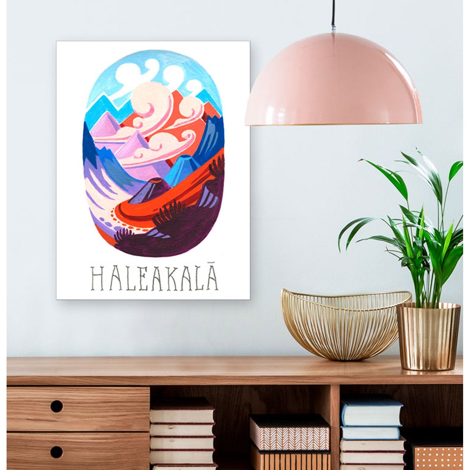 National Parks - Haleakala Canvas Wall Art - GreenBox Art