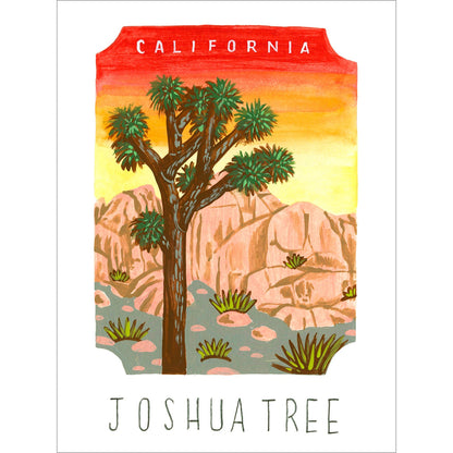 National Parks - Joshua Tree Canvas Wall Art - GreenBox Art