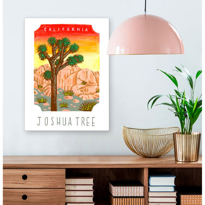 National Parks - Joshua Tree Canvas Wall Art - GreenBox Art