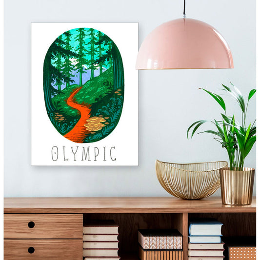 National Parks - Olympic Canvas Wall Art